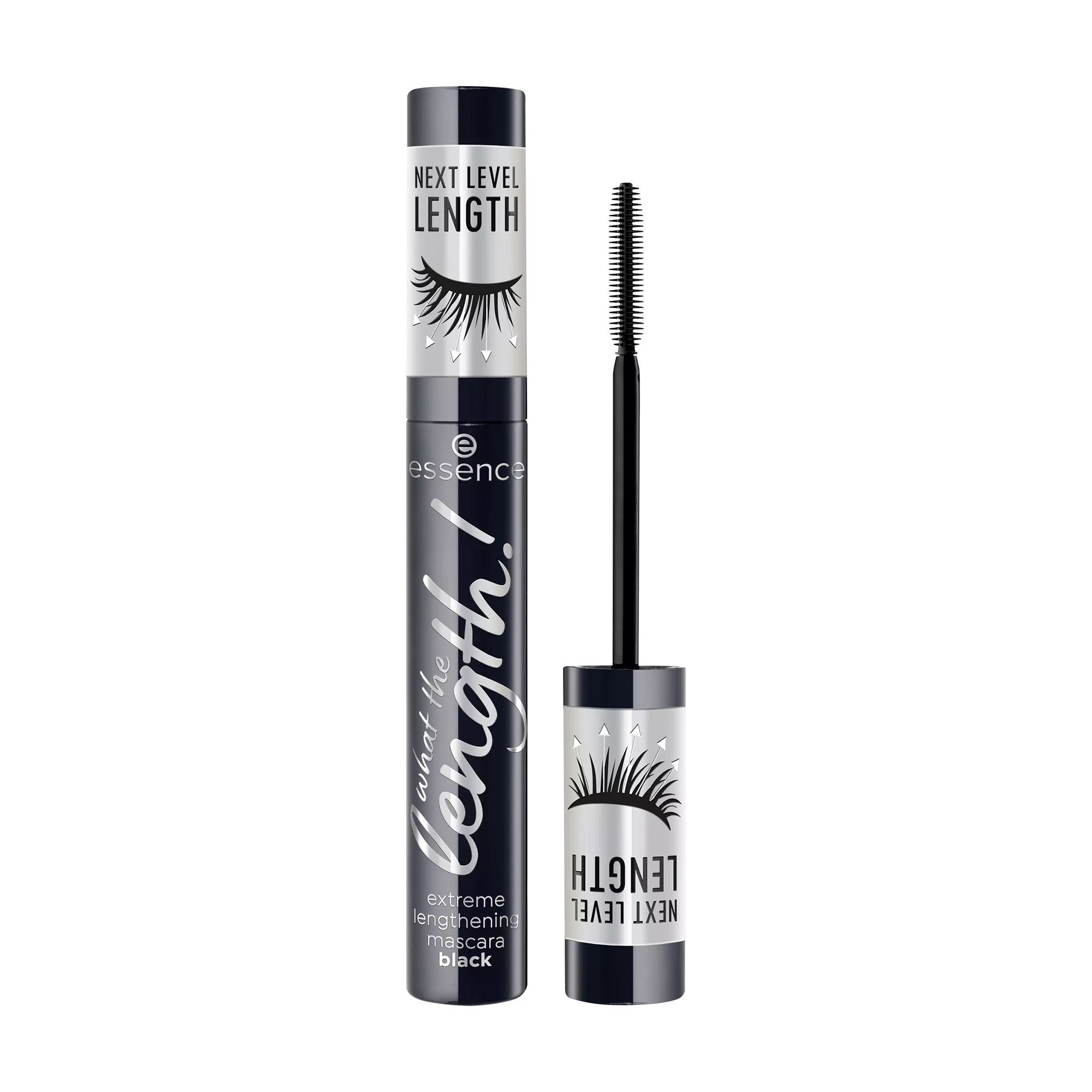 Туш для вій Essence What The Length! Extreme Lengthening Mascara, Black, 10 мл